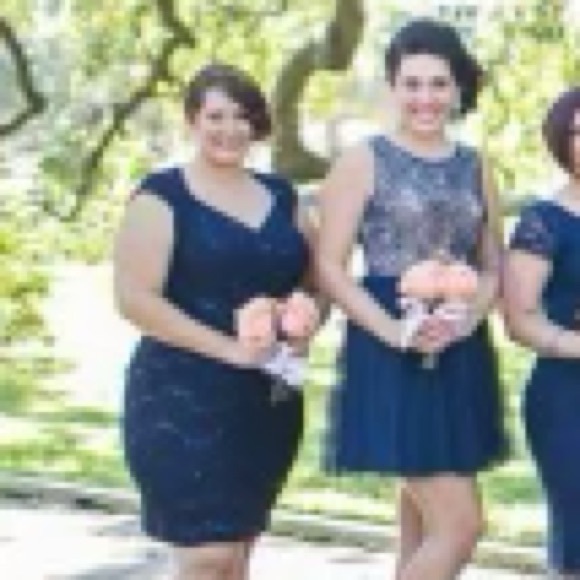 Lauren Ralph Lauren Bridesmaid dress.  Worn once for wedding. - Picture 4 of 4